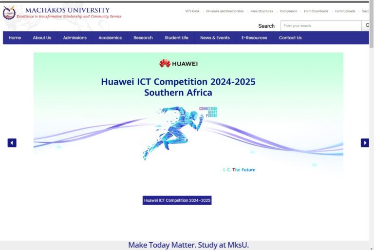 Machakos University Student Portal 2025 machakos university student portal