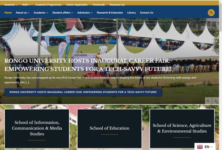 Rongo University Student Portal: Access 10+ Services and Features rongo university student portal
