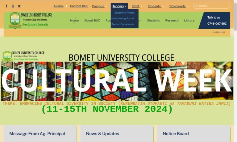Bomet University Student Portal: 10 Key Features Every Student Needs bomet university student portal
