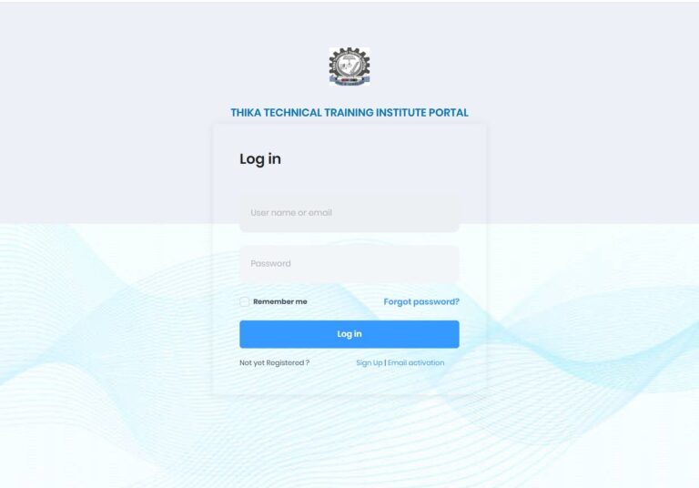 Thika Technical Training Institute Student Portal thika technical training institute student portal