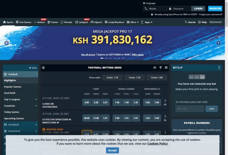sportpesa login kenya