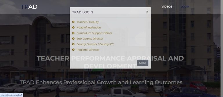 TPAD Home: Complete Guide to TSC Teacher Performance Appraisal System in Kenya tpad home