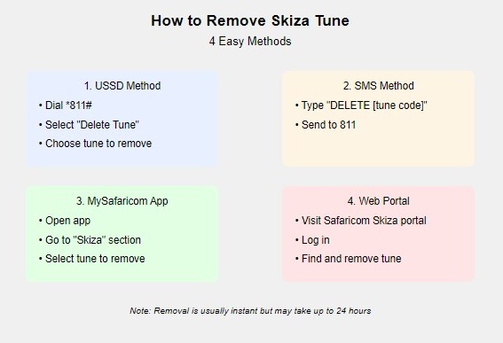 Skiza Tune Removal Infographic