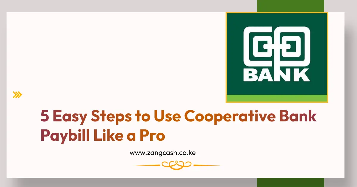 cooperative bank paybill