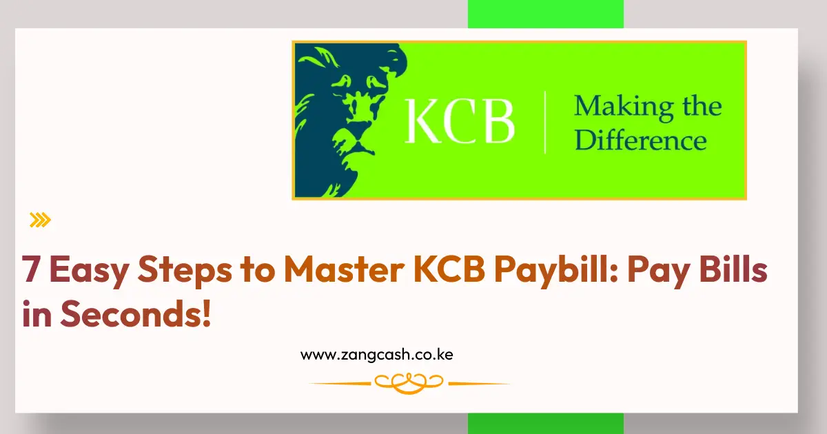 kcb paybill