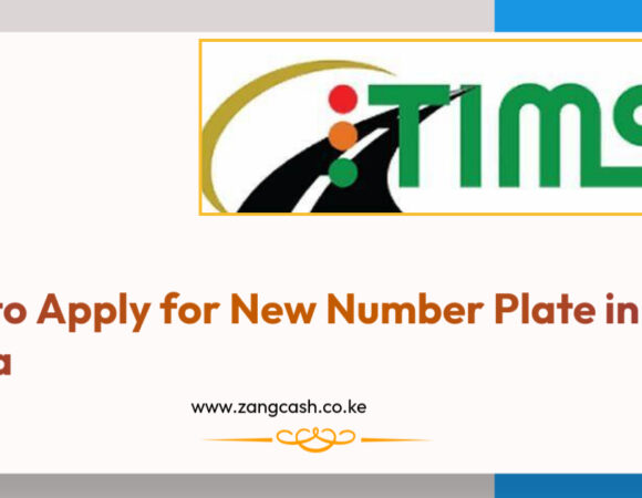 How to Apply for New Number Plate in Kenya 2024/2025