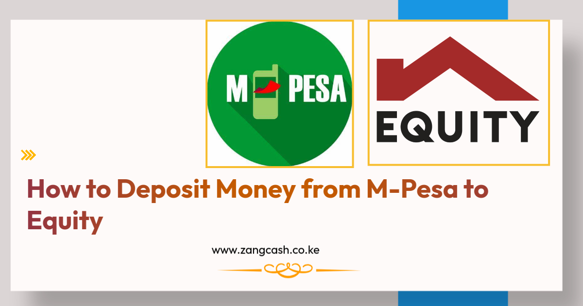 How to Deposit Money from M-Pesa to Equity