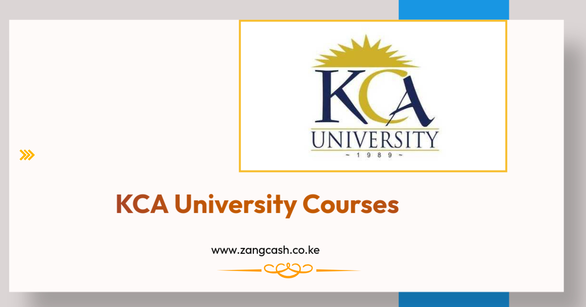 KCA University Courses