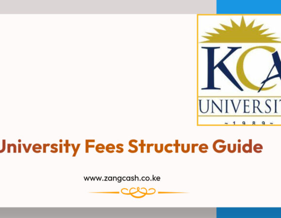 KCA University Fees Structure Guide