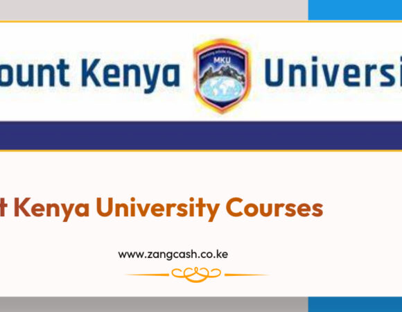 Mount Kenya University Courses and Qualifications