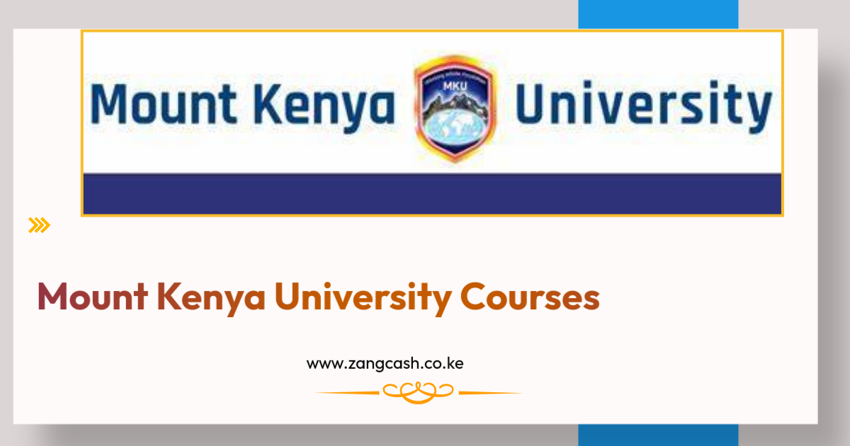 Mount Kenya University Courses