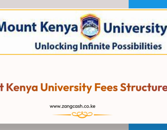 Mount Kenya University Fees Structure 2024/2025