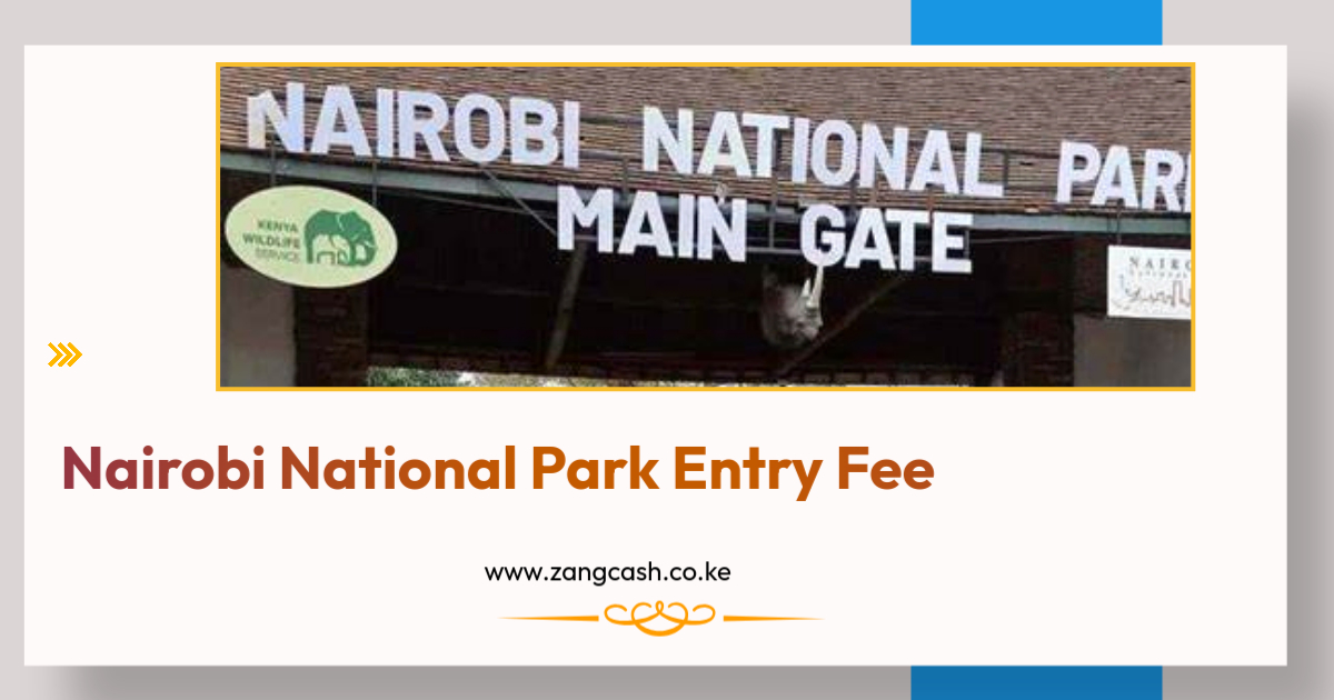 Nairobi National Park Entry Fee