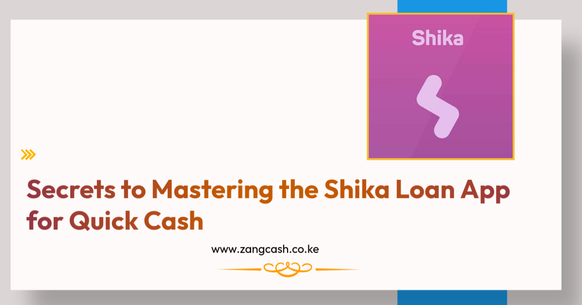 Secrets to Mastering the Shika Loan App for Quick Cash