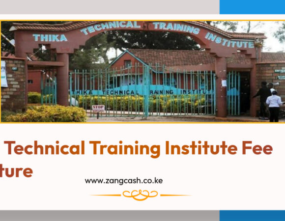 Thika Technical Training Institute Fee Structure