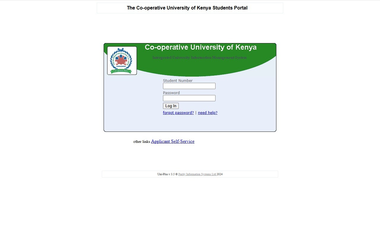 Cuk Student Portal