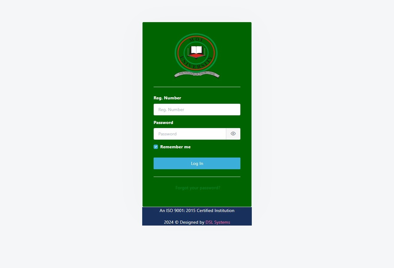 moi university student portal