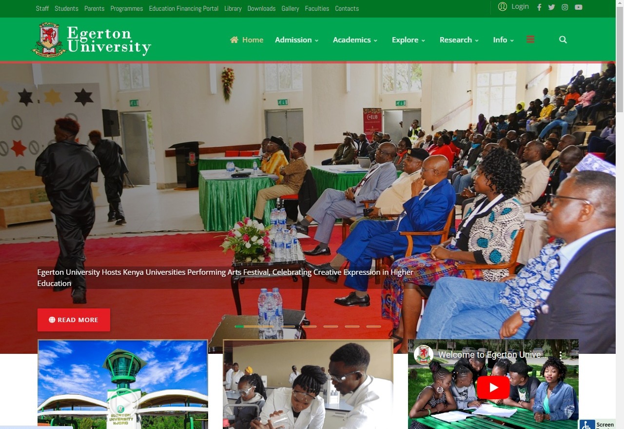 egerton university student portal