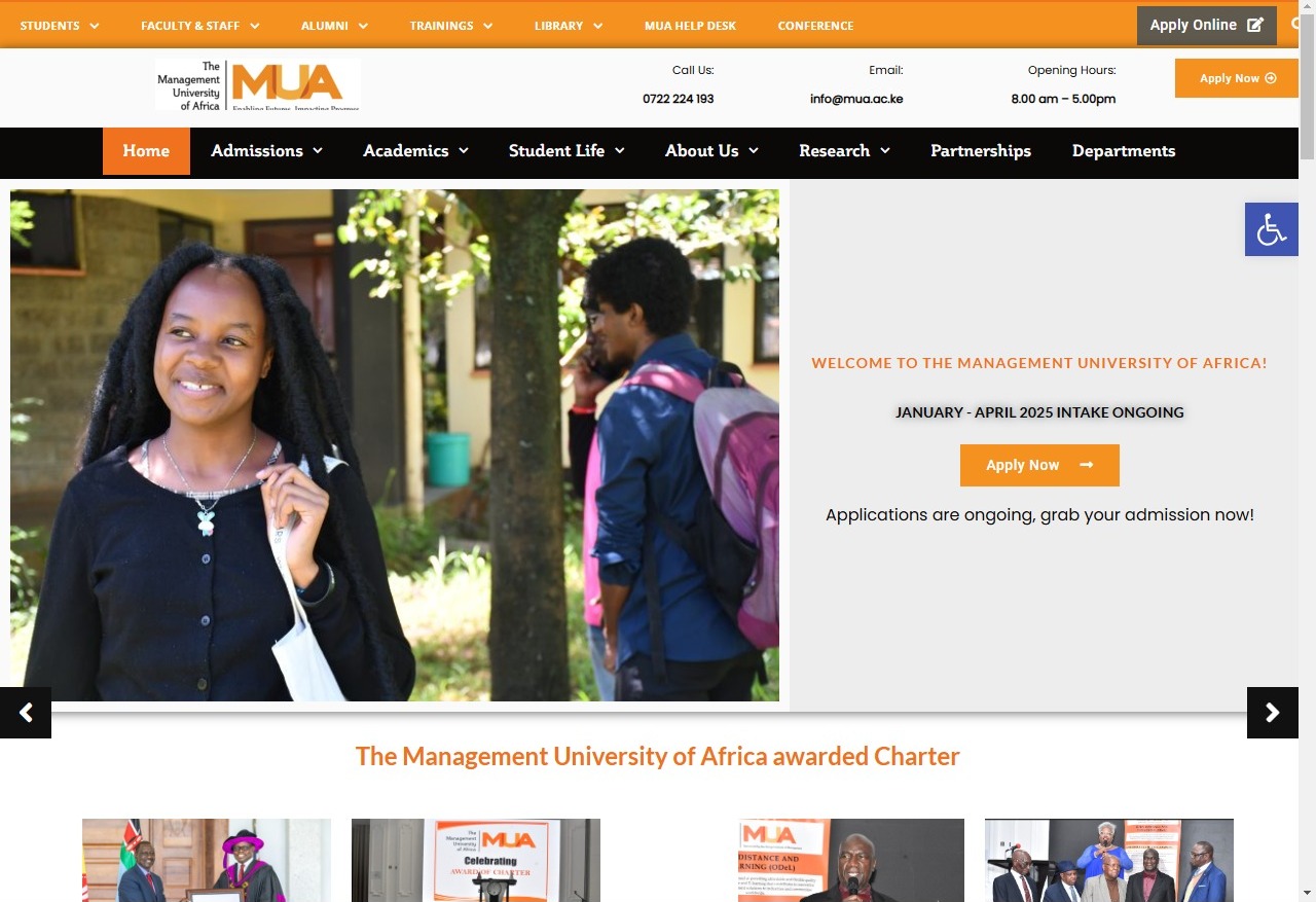 MUA Student Portal