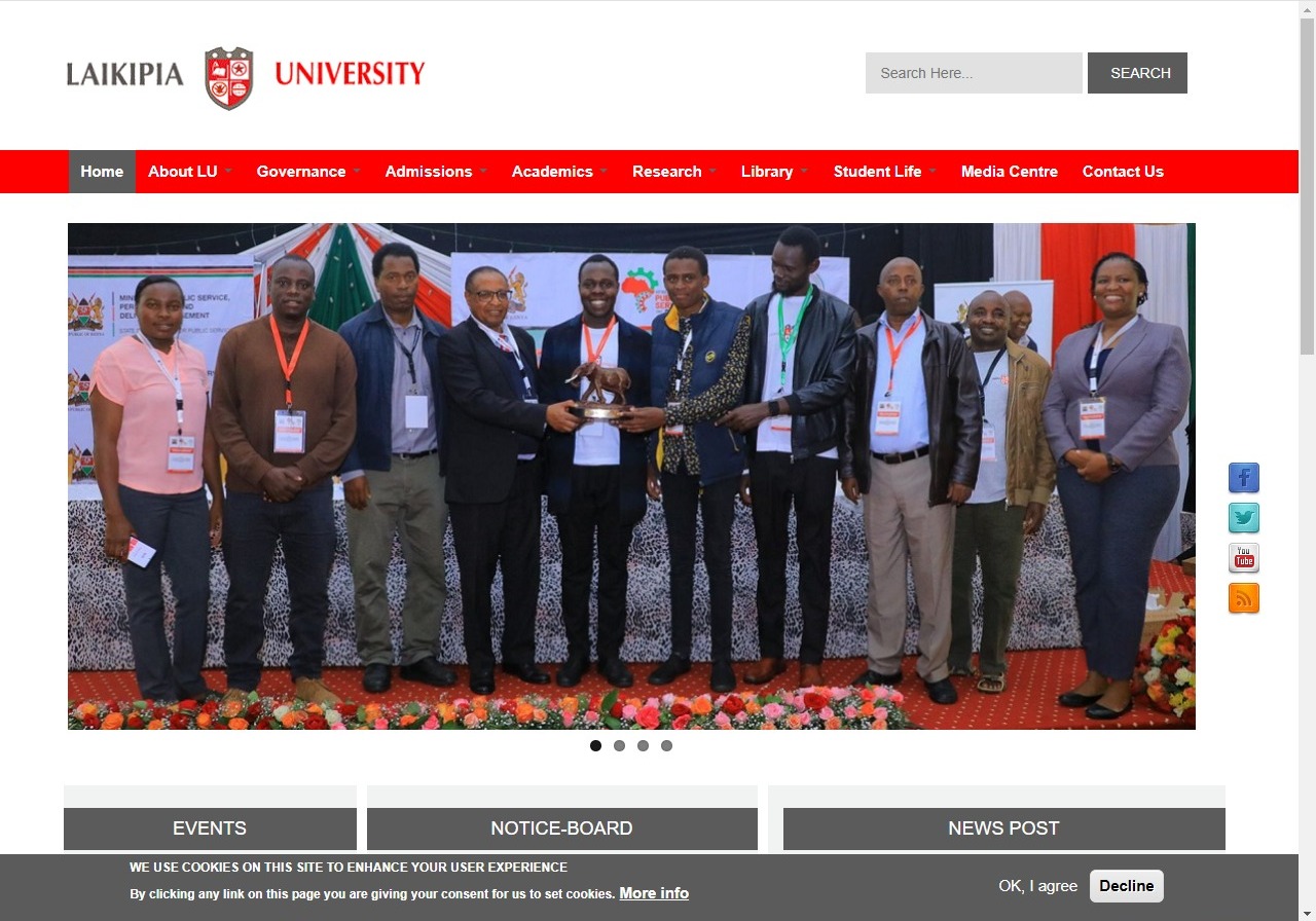 Laikipia University Student Portal