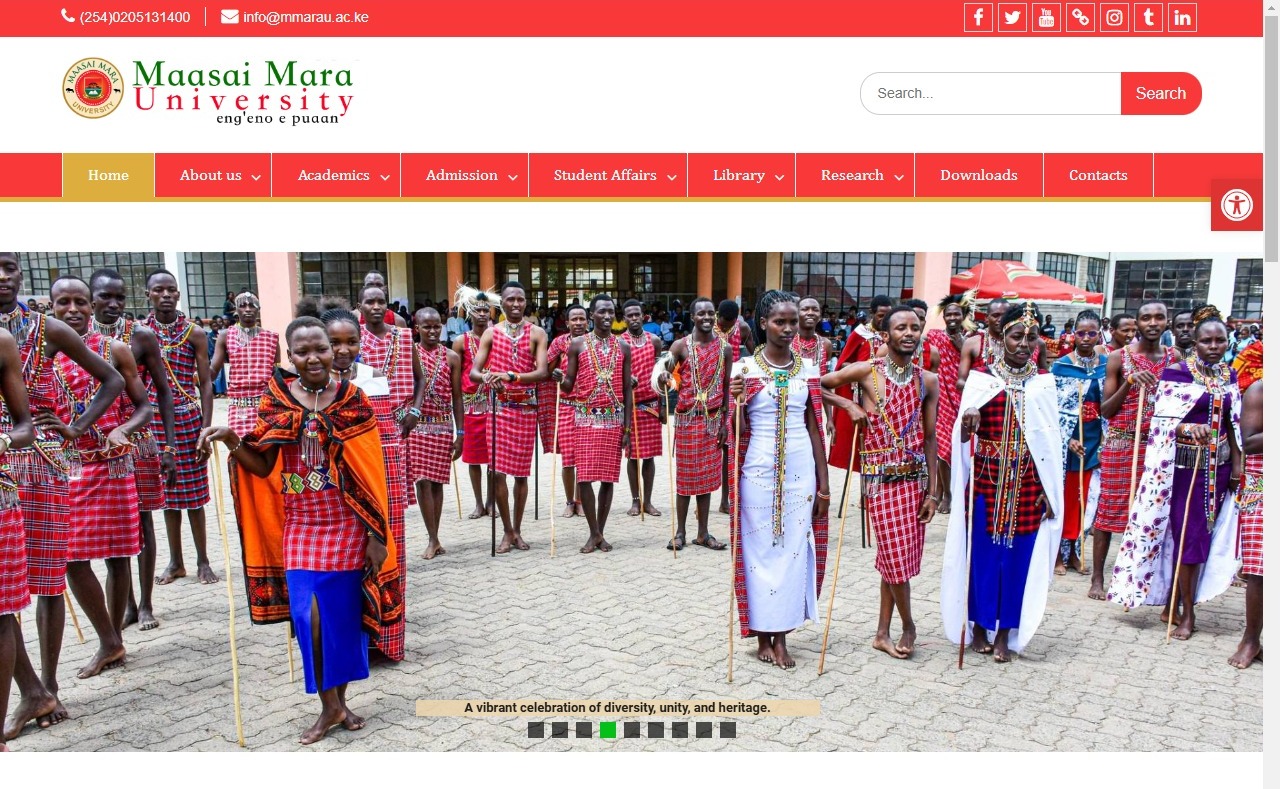 Maasai Mara University Student Portal