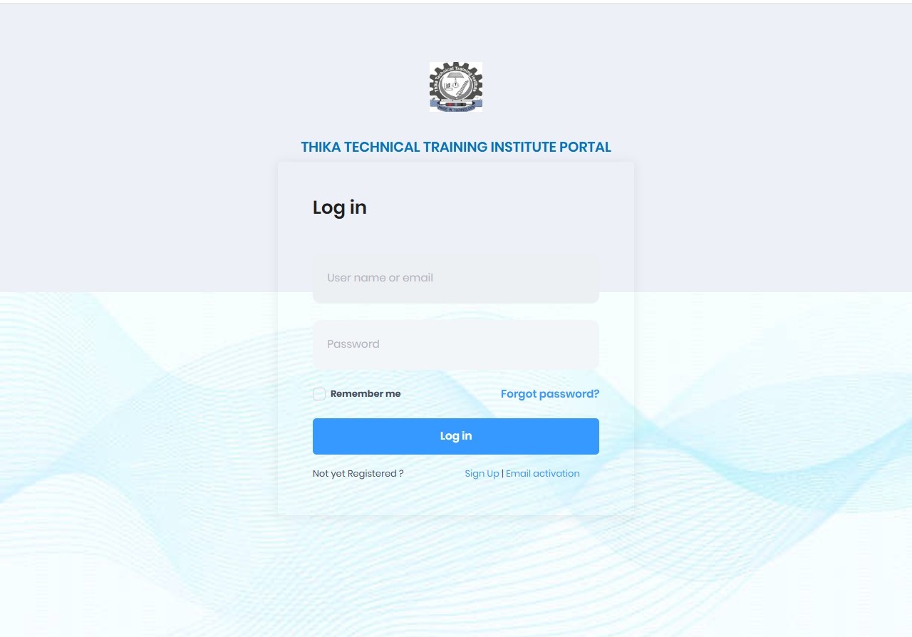 Thika Technical Training Institute Student Portal