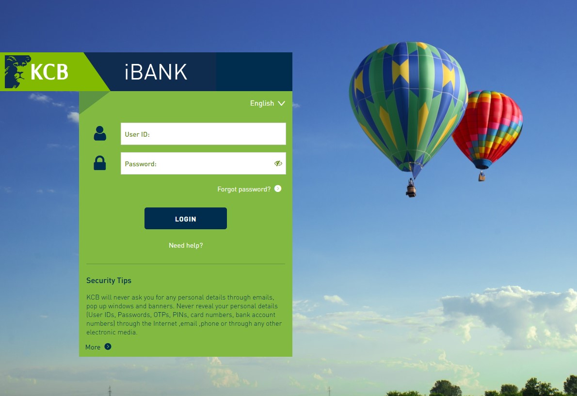 KCB iBank Login